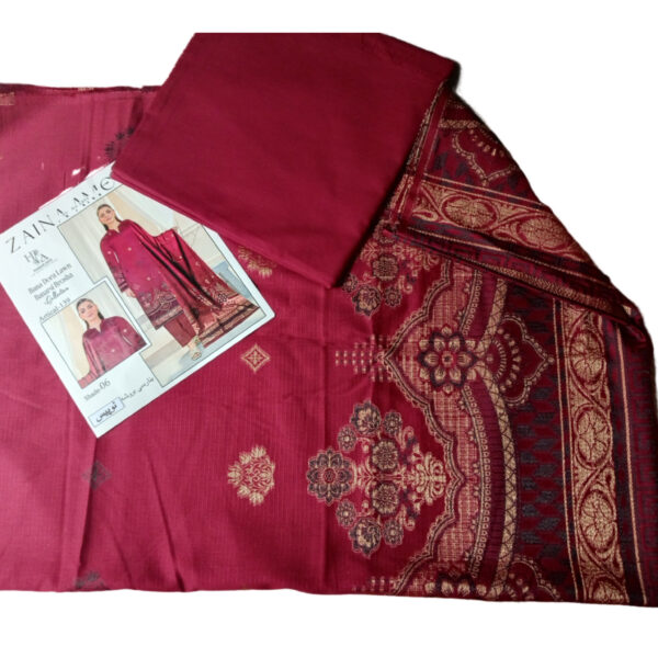 Premium Banarasi Bana Dora Lawn – - Image 2